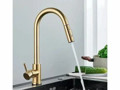 Grifo Para Cocina Fresh Brush Gold^Rea New