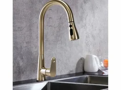 Rea Grifo De Cocina|Grifo Para Cocina Mild Gold