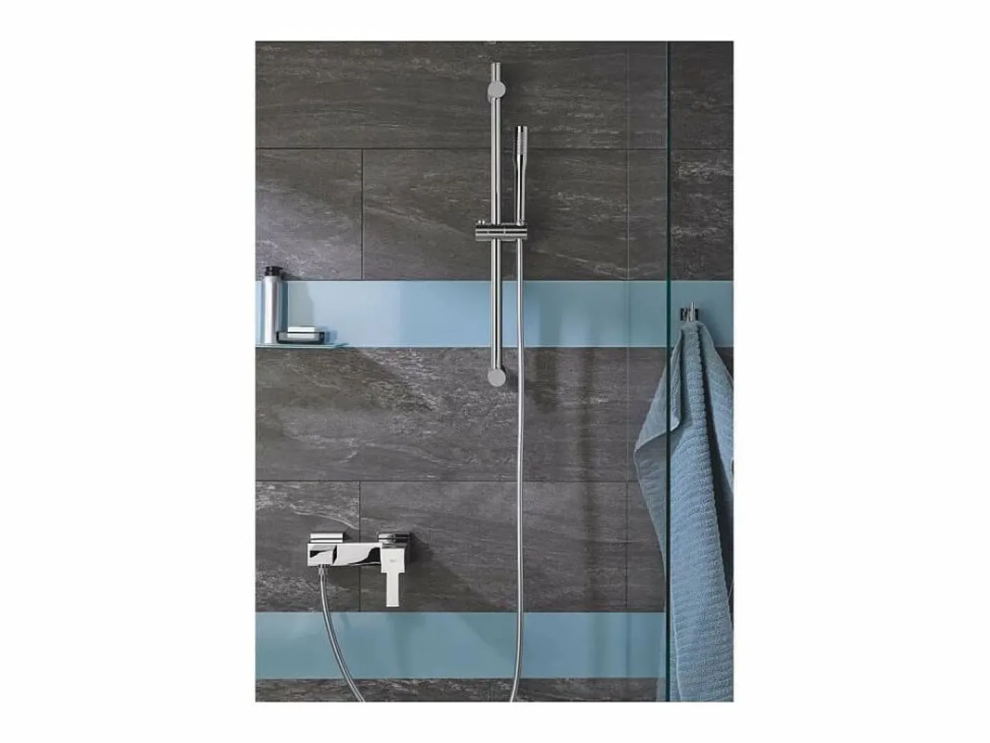 GROHE Quickfix Vitalio Get Stick Alcachofa de ducha Gris claro Online