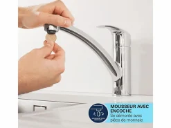 GROHE Grifo De Cocina|Start grifo de cocina caño bajo 2021 cromo