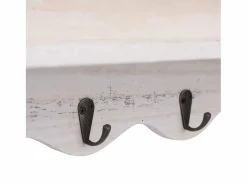 Garden Furniture Perchero|Gryfel Perchero de pared de madera 50x10x30 cm