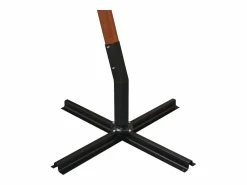 Gryndis Sombrilla jardín colgante con palo madera abeto taupe 3,5x2,9 m^Garden Furniture Outlet