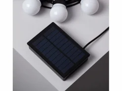 Ledkia Guirnalda Luminosa|Guirnalda de Bombillas LED Solar Exterior Kuiper 7m