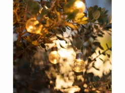 Guirnalda de Bombillas LED Solar Galilei 2m 3000K Blanco Cálido^Ledkia Outlet