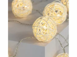 Ledkia Guirnalda Luminosa|Guirnalda de Luces LED Bhala 1,6m 3000K Blanco Cálido