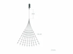 Ledkia Guirnalda Luminosa|Guirnalda de Luces LED Fireflies 1.4m 3000K Cálido