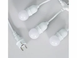 Guirnalda Exterior con Bombillas LED E27 5.5m IP65 Blanco Blanco^Ledkia New