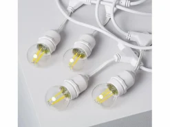 Guirnalda Exterior con Bombillas LED E27 Filamento 5.5m IP65 4000K Neutro^Ledkia Discount
