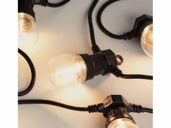 Guirnalda Luces Exterior Easyfit 12VAC con 10 Bombillas 5.65m 2700K Blanco Cálido^Ledkia New