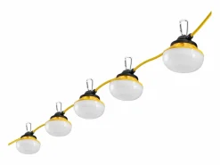 Guirnalda Luminosa, SucceBuy Guirnalda Luminosa de Obra 30,5 m 100 W 10 000 lm Impermeable Conectable Amarillo Clearance