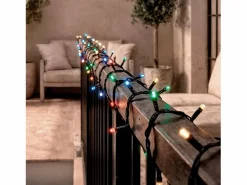Ledkia Guirnalda Luminosa|Guirnalda Solar Exterior Cable LED 22m RGB