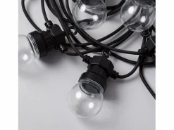 Ledkia Guirnalda Luminosa|Guirnalda Solar Exterior LED de Bombillas Kepler 7m