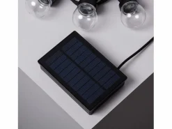 Ledkia Guirnalda Luminosa|Guirnalda Solar Exterior LED de Bombillas Kepler 7m