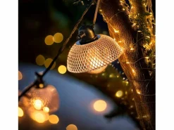 Guirnalda Solar Exterior LED de Bombillas Kodos 6.5m 3000K Blanco Cálido^Ledkia Outlet