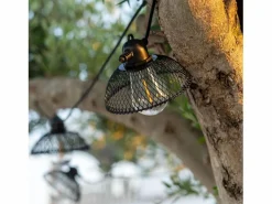 Guirnalda Solar Exterior LED de Bombillas Kodos 6.5m 3000K Blanco Cálido^Ledkia Outlet