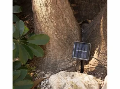 Ledkia Guirnalda Luminosa|Guirnalda Solar Exterior 30 Bolas LED 5m 5000K Blanco Frío
