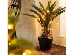 Guirnalda Solar Exterior LED Lilac 2m 3000K Blanco Cálido^Ledkia New
