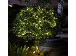 Guirnalda solar exterior LUCI200 LED blanco cálido - 21,9m^Smart garden products Best
