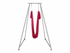 Hamaca de Yoga SucceBuy, Armazón de Yoga Aéreo y Hamaca de Yoga, Carga de 250 kg, Hamaca en Seda Aérea, Rojo Hot