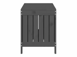 Hara Caja de almacenaje jardín madera de pino 108x42,5x54 cm^Garden Furniture New
