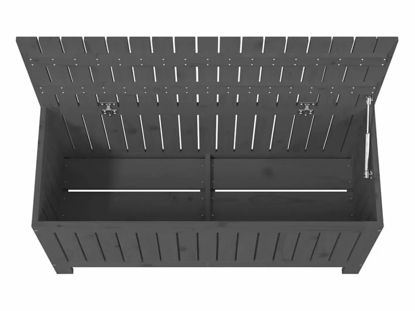 Hara Caja de almacenaje jardín madera de pino 108x42,5x54 cm^Garden Furniture New