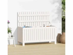 Garden Furniture Baúl De Jardín|Hara Caja de almacenaje jardín madera de pino 108x42,5x54 cm
