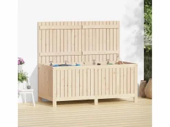 Garden Furniture Baúl De Jardín|Hara Caja de almacenaje jardín madera maciza de pino 147x68x64 cm