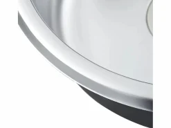 Helene Marie Fregadero de cocina con colador y sifón de acero inoxidable^Garden Furniture New