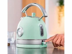 Pequeño Electrodoméstico|Hervidor de agua Cecotec Thermosense 420 Vintage Light Green 2200W 1,8L