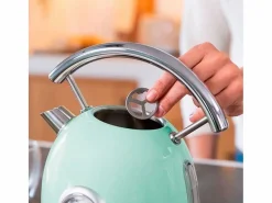 Pequeño Electrodoméstico|Hervidor de agua Cecotec Thermosense 420 Vintage Light Green 2200W 1,8L