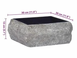 Garden Furniture Fregadero|Hilmi Lavabo mármol 30x30x13 cm