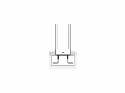 Iluminación Exterior|Home Pole - Poste de jardín LED para fijar al suelo - Luz nocturna cálida 3000K 230V 15W 1590lm Azafrán - oscuro