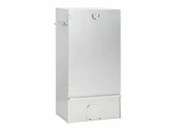 Horno ahumador astillas madera acero galvanizado 44,5x29x83 cm ES281282 Plateado Online