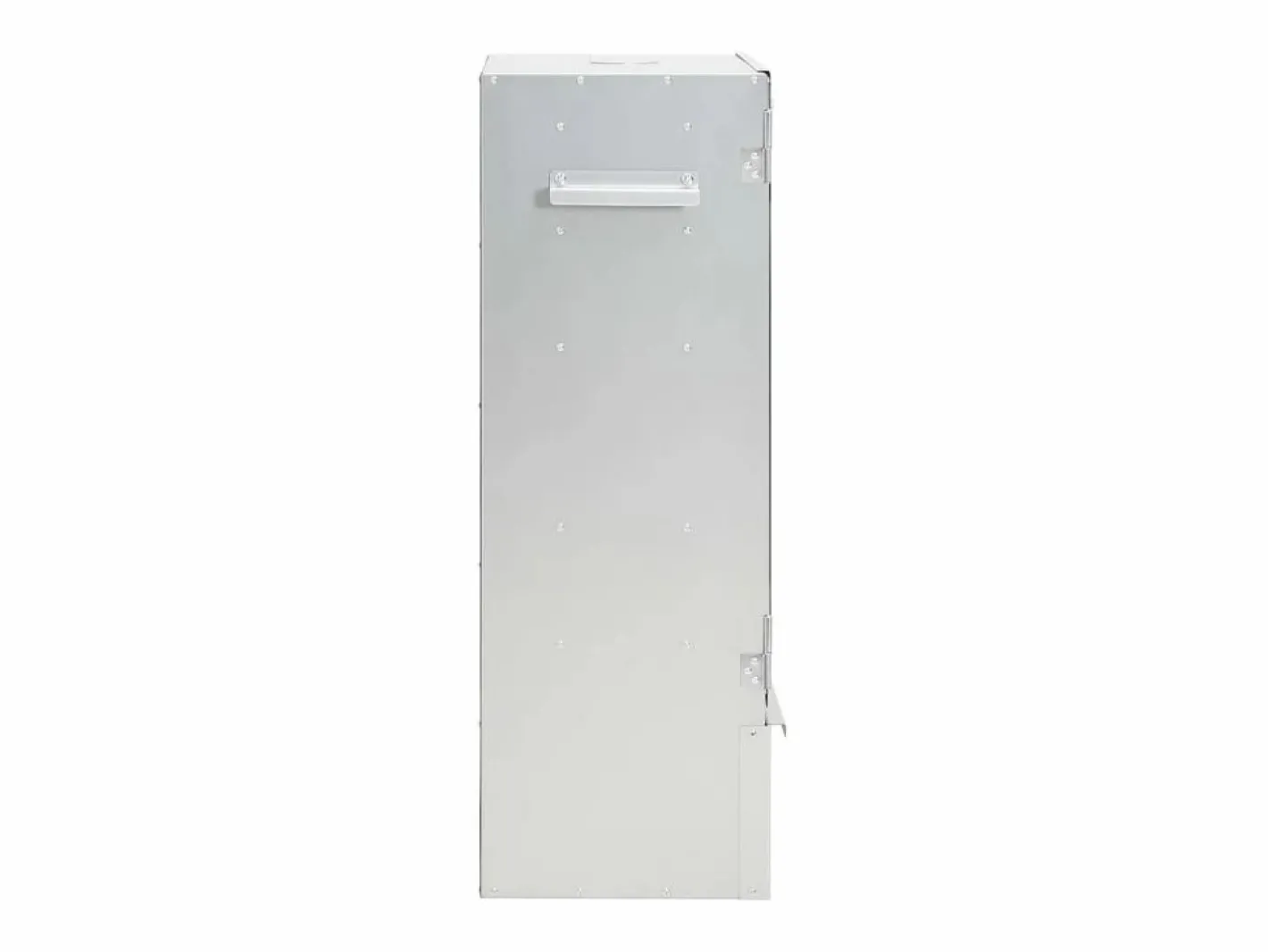 Horno ahumador astillas madera acero galvanizado 44,5x29x83 cm ES281282 Plateado Online