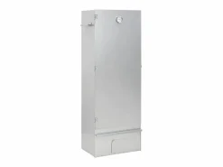 Horno ahumador astillas madera acero galvanizado 44,5x29x110 cm ES514015^ Online