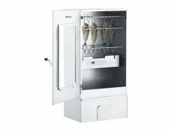Horno ahumador barbacoa 1 kg de virutas de madera 44,5x29x83 cm^vidaxl