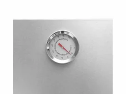 vidaxl Horno ahumador de barbacoa con mesa acero galvanizado Plateado Clearance