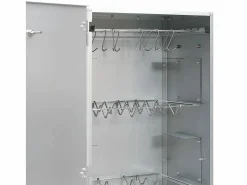 vidaxl Barbacoa|Horno ahumador de BBQ con generador humo frío acero galvanizado
