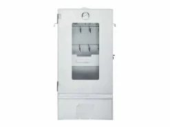 vidaxl Horno ahumador de BBQ con generador humo frío acero galvanizado Plateado New