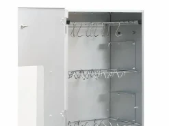 vidaxl Barbacoa|Horno ahumador de BBQ con generador humo frío acero galvanizado