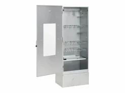 vidaxl Barbacoa|Horno ahumador de BBQ con generador humo frío acero galvanizado