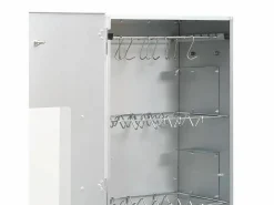 vidaxl Barbacoa|Horno ahumador de BBQ con generador humo frío acero galvanizado