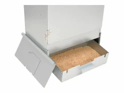 vidaxl Barbacoa|Horno ahumador de BBQ con generador humo frío acero galvanizado
