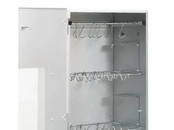 vidaxl Horno ahumador de BBQ con generador humo frío acero galvanizado Plateado Outlet