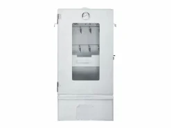 vidaxl Horno ahumador de BBQ con generador humo frío acero galvanizado Plateado Clearance