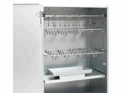vidaxl Horno ahumador de BBQ con generador humo frío acero galvanizado Plateado Online
