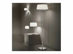 Ideal Lux Lámpara De Escritorio|Hilton - Lámpara de mesa grande 2 luces blanca, E14