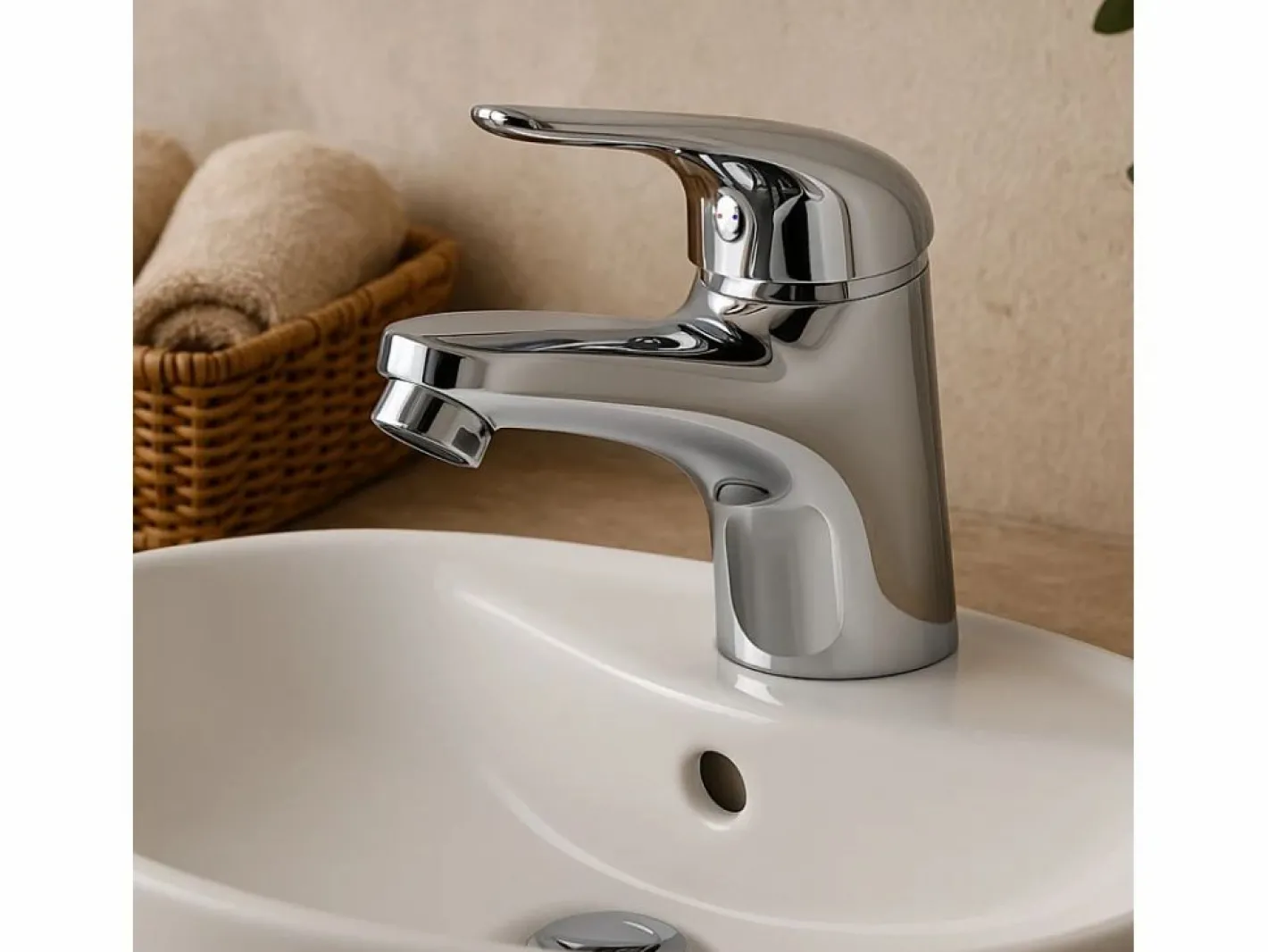 Essebagno Grifo|If mezclador lavabo bajo cromado