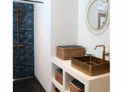 Essebagno Grifo|Indus Grifo de lavabo alto de cobre