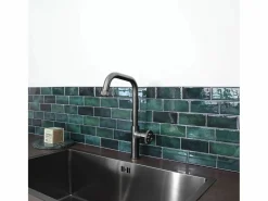 Essebagno Grifo De Cocina|Indus mezclador para fregadero metalizado